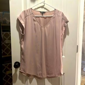 Express blouse L size. Light pink. Poly/spandex.